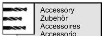 Accessory Zubehör Accessoires Accessorio