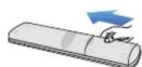 Infomir MAG275 - Inserting batteries - 3