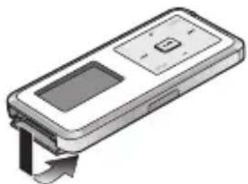 PANASONIC D-Snap SV-SD300 - Åbn kortdækslet. - 1