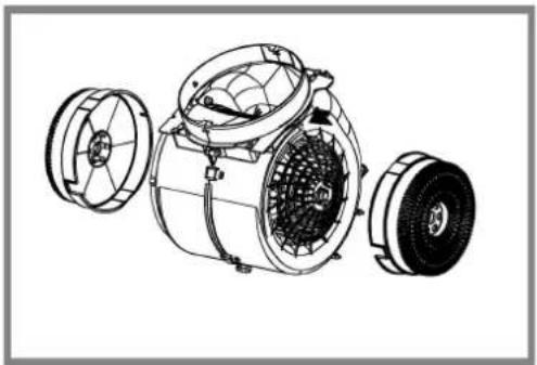 HOTPOINT HHVP 8.7F LT K - Intreținere filtru cu cărbune activ - 1