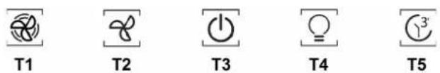 T1 T2 T3 T4 T5