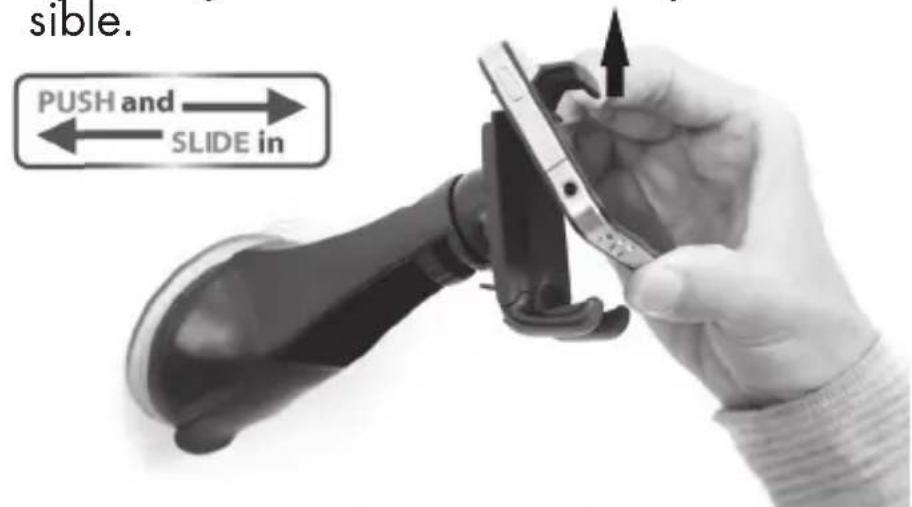 sible. PUSH and → SLIDE in