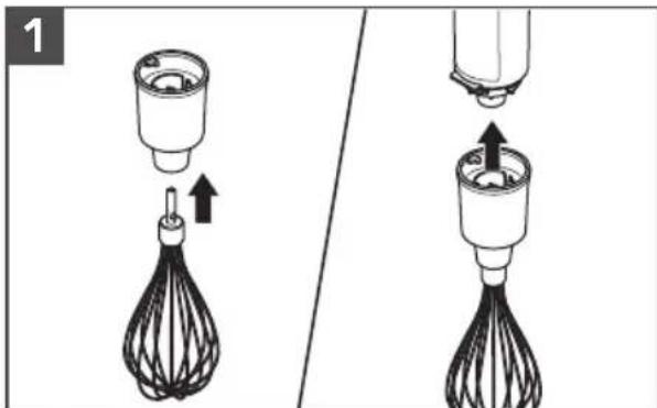 KITCHENAID KHBBV53 - USO DEL ADITAMENTO PARA BATIR (SE INCLUYE CON KHBBV83) - 1