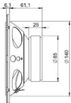 BLAM 165 RS - Woofer - 4