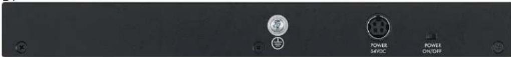 POWER 54HDC POWER ON/OFF