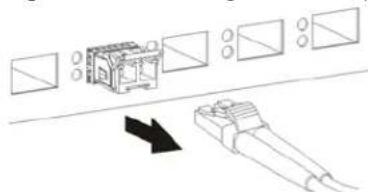 ZYXEL GS1900-24 - Transceiver Removal - 1