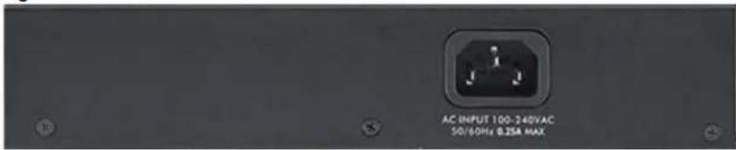 AC INPUT 100-240VAC 50/60Hz 0.25A MAX