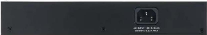 AC INPUT 100-249VAC 30/60Hz: 0.32A MAX