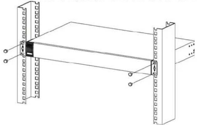 ZYXEL GS1900-24 - Mounting the Switch on a Rack - 2