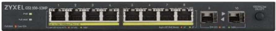 ZYXEL GS1100-24E - Front Panel - 1