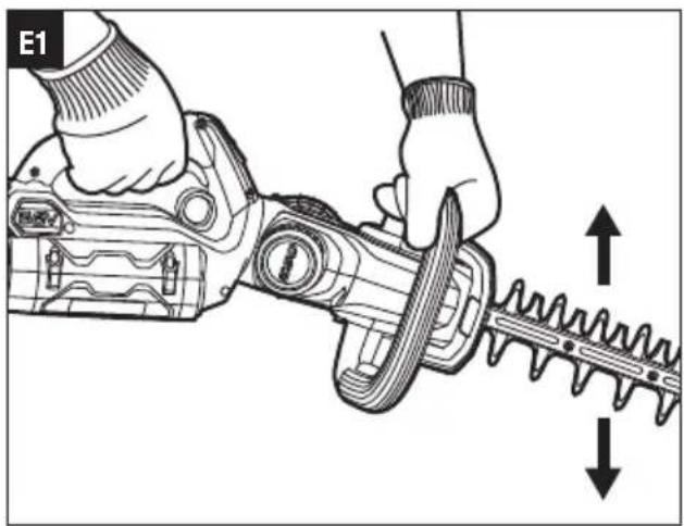 EGO HT5100E - CORDLESS HEDGE TRIMMER - 3