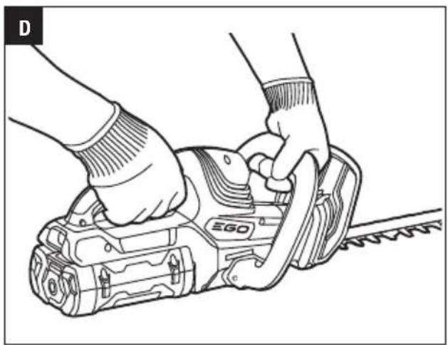 EGO HT2400E - CORDLESS HEDGE TRIMMER - 2