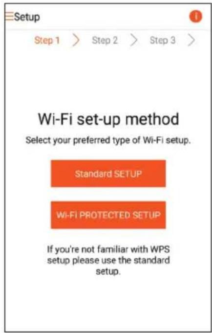 PHILIPS Fidelio AW2000 - Mulighed 2: Opsæt via en ikke-WPS Wi-Fi-router og Android-enhed - 1