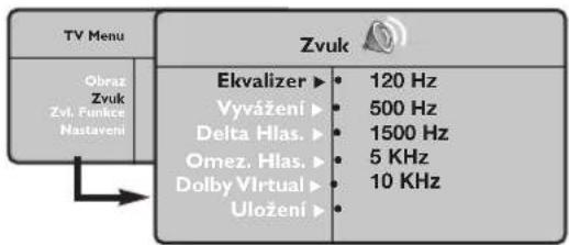 PHILIPS 20PF5320F - Nastavení zvuku - 1