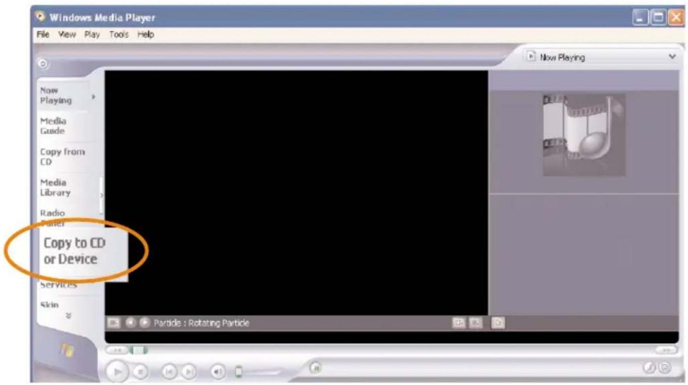 PHILIPS GoGear SA255 - Start Windows Media Player 9 - 3