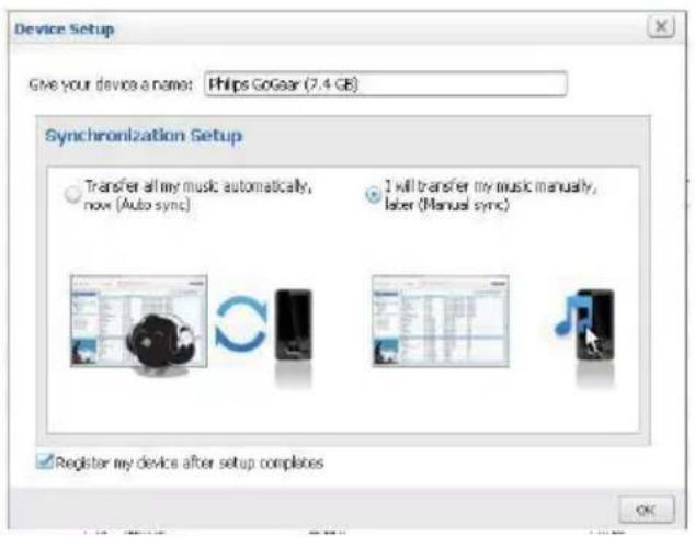 PHILIPS GoGear SA3CNT16K - Synkroniser viaPhilips Songbird - 1
