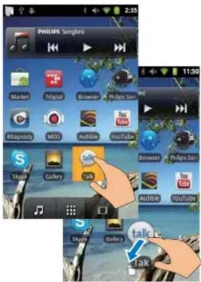 PHILIPS Songbird Market 7digital Browser Philips Son Rhapsody MOG Audible YouTube S Talk Skype Gallery Talk Audible YouTube Skype Gallery Talk Talk