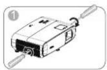 BENQ TK10 - Installing the USB wireless dongle - 1
