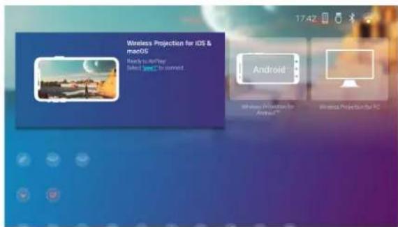 Wireless Projection for iOS & macOS Ready to Use/Use Select now to convert Android Windows Projection for Android™ Windows Project for PC