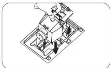 BENQ TK10 - Replacing the lamp - 10