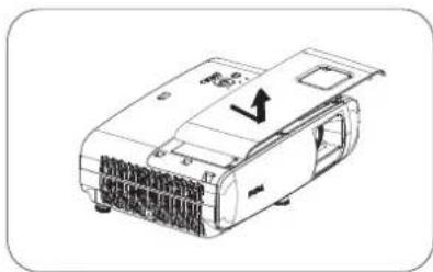 BENQ TK10 - Replacing the lamp - 6