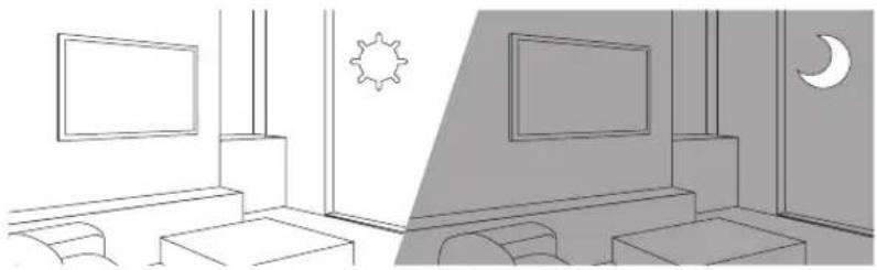 SAMSUNG QE85Q95TATXXU - Ekosensor och skärmljusstyrka - 1