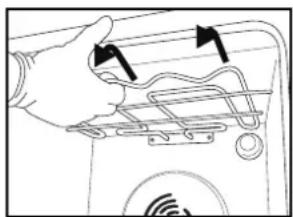 WHIRLPOOL AKZ6230NB - FLYTNING AF DET ∅VERSTE VARMELEGEME (AFHÆNGIGT AF MODEL) - 1