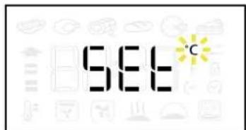 SET °C