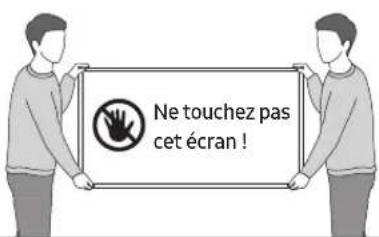 Ne touchez pas cet écran !