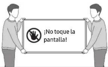 ¡No toque la pantalla!