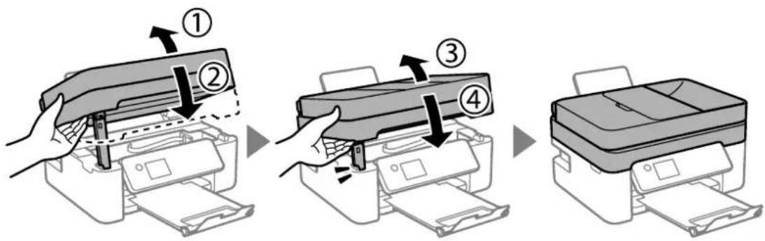 EPSON WorkForce WF-2850DWF - Vigtigt: - 3