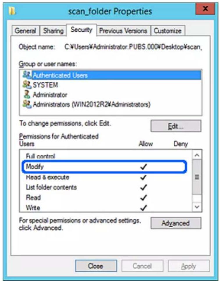 EPSON WorkForce Pro WF-4830DTWF - Eksempel på konfiguration af filservere - 5