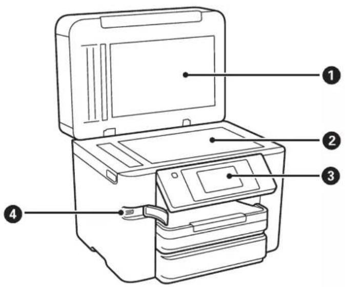 EPSON WorkForce Pro WF-4830DTWF - Forside - 3
