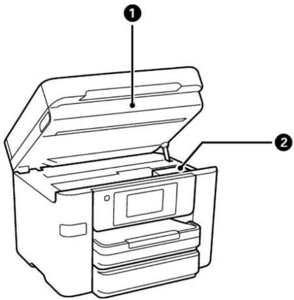 EPSON WorkForce Pro WF-4830DTWF - Indvendigt - 1