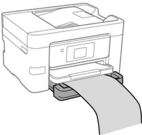 EPSON WorkForce Pro WF-3820DWF - Indføring af langt papir - 1