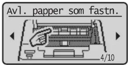 Avl. papper som fastn. 4/10