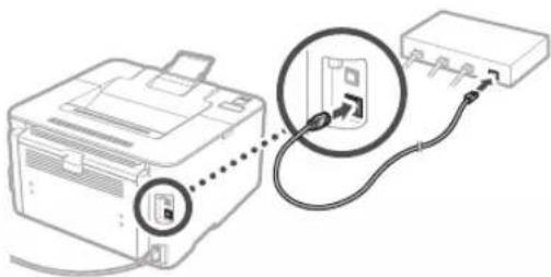 CANON i-Sensys LBP162dw - Vezetékes hálózati kapcsolat - 2