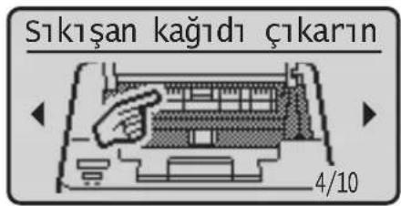 Sıkışan kağıdı çıkarın 4/10