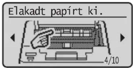 Elakadt papírt ki. 4/10