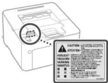 CANON i-Sensys LBP162dw - Lazerių sauga - 1