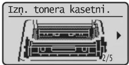 Izn. tonera kasetni. 2/5