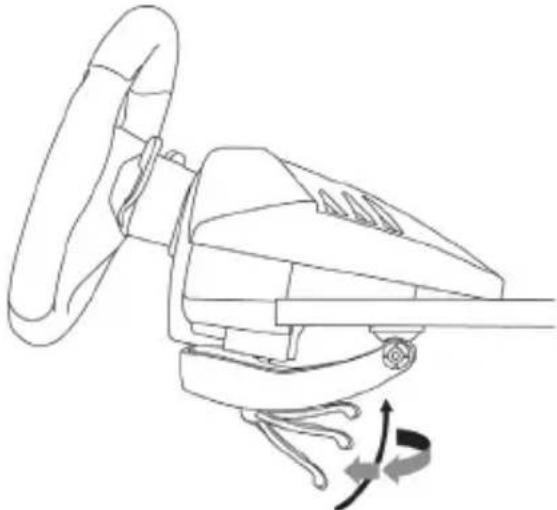 THRUSTMASTER T80 Racing Wheel - 테이블이나 책상에 핸들 부착하기 - 2