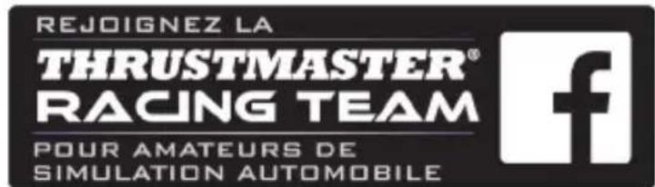 REJOIGNEZ LA THRUSTMASTER® RACING TEAM POUR AMATEURS DE SIMULATION AUTOMOBILE