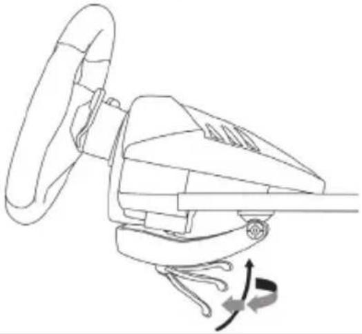 THRUSTMASTER T80 Racing Wheel - Fixer le volant sur une table ou un bureau - 3