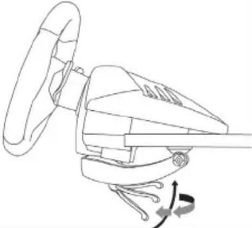 THRUSTMASTER T80 Racing Wheel - Fixar o volante a uma mesa ou secretária - 3