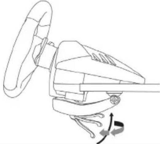 THRUSTMASTER T80 Racing Wheel - Mocowanie kierownicy do stołu lub biurka - 3