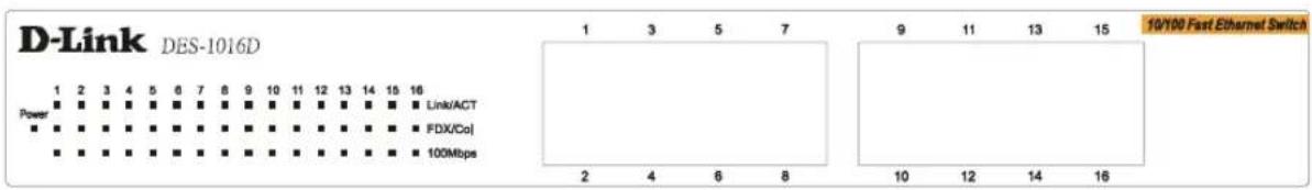 D-LINK DES-1016D - Rack Mounting - 3