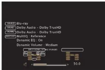 SOURCE: Blu-ray SOURCE: Dolby Audio - Dolby TrueHD DOLBY: Dolby Audio - Dolby TrueHD PROPENSE: MultEQ : Reference Dynamic EQ : On Dynamic Volume : Medium 50.0