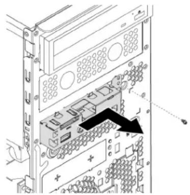 LENOVO ThinkStation P520c - Front audio and USB assembly - 1