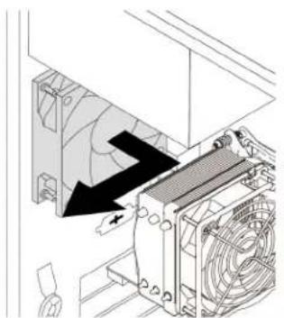 LENOVO ThinkStation P520c - Rear fan assembly - 1